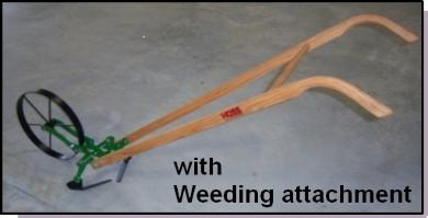 Wheel Hoe set for path weeding