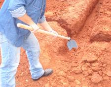 Trenching Hoe