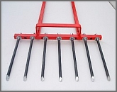adjustable broadfork with 7 tines