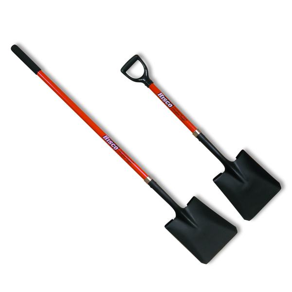 long and short handled scoop shovels