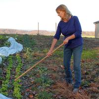 best posture for using gardening hoe
